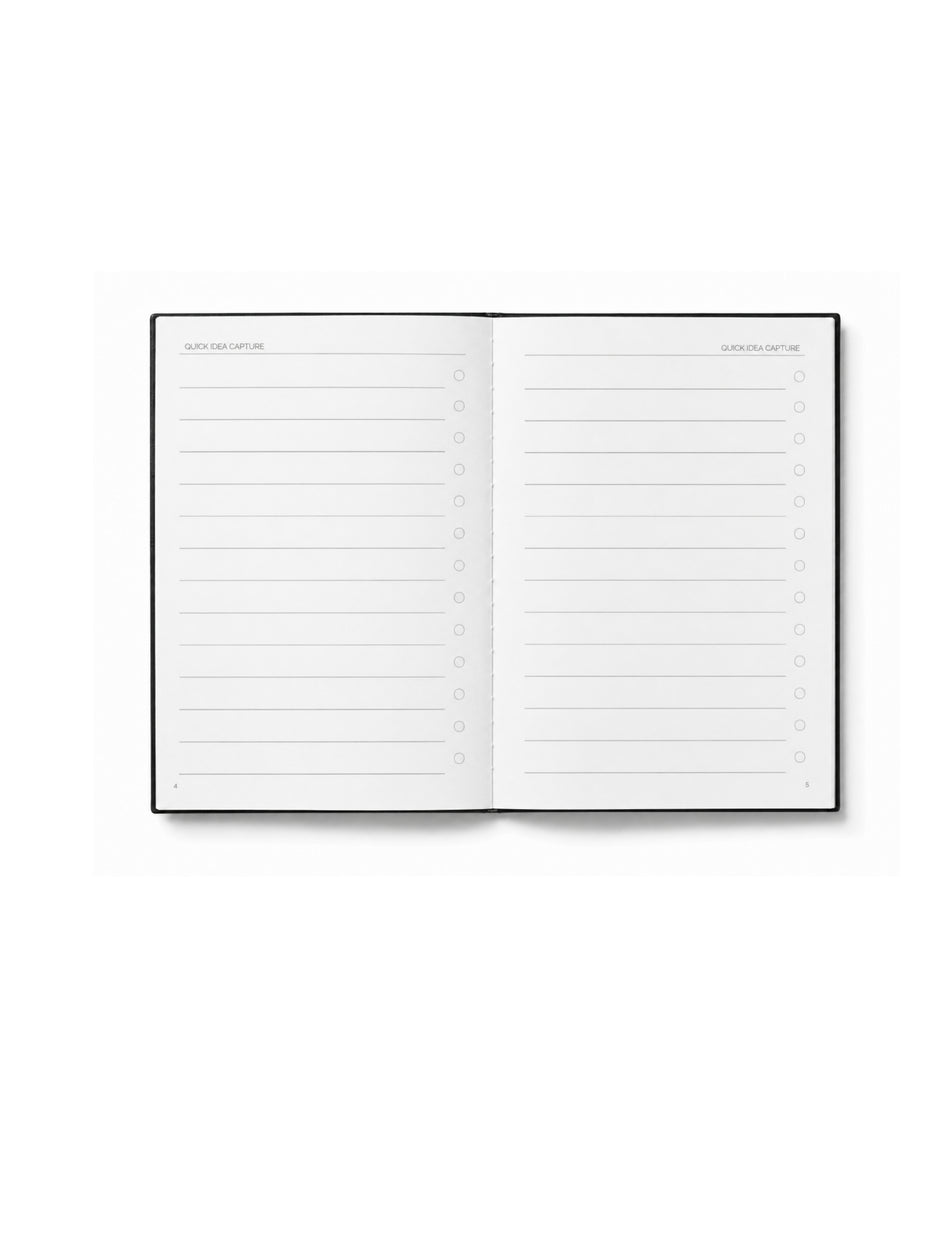 BACKBURNER A5 Idea Catcher Notebook