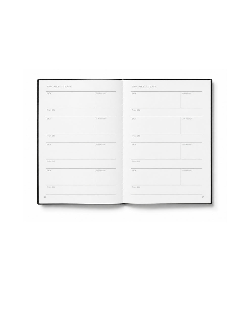BACKBURNER A5 Idea Catcher Notebook