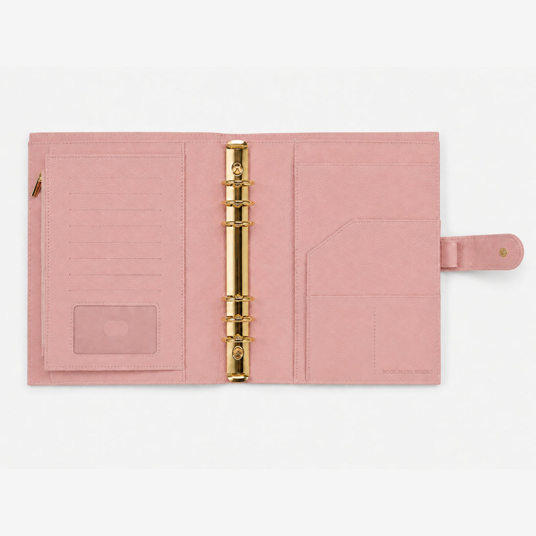 Signature A5 Binder 6-Ring Planner Cover | Pink