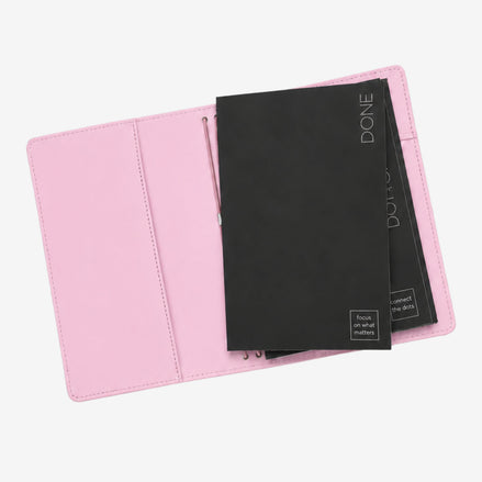 Essential A5 Pink Fizz Folio Notebook Cover Bundle