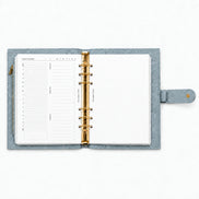 Signature A5 Binder 6-Ring Planner Cover | Blue