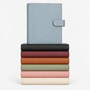 Signature A5 Binder 6-Ring Planner Cover | Saddle Brown