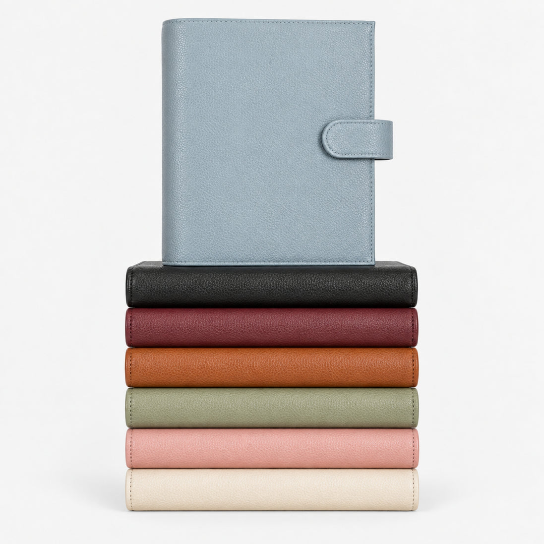 Signature A5 Binder 6-Ring Planner Cover | Saddle Brown