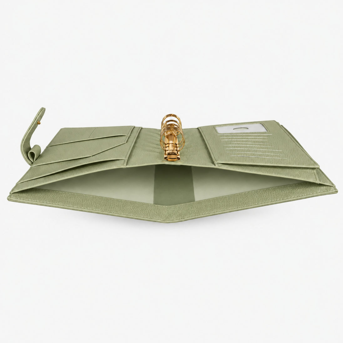 Signature A5 Binder 6-Ring Planner Cover | Sage Green