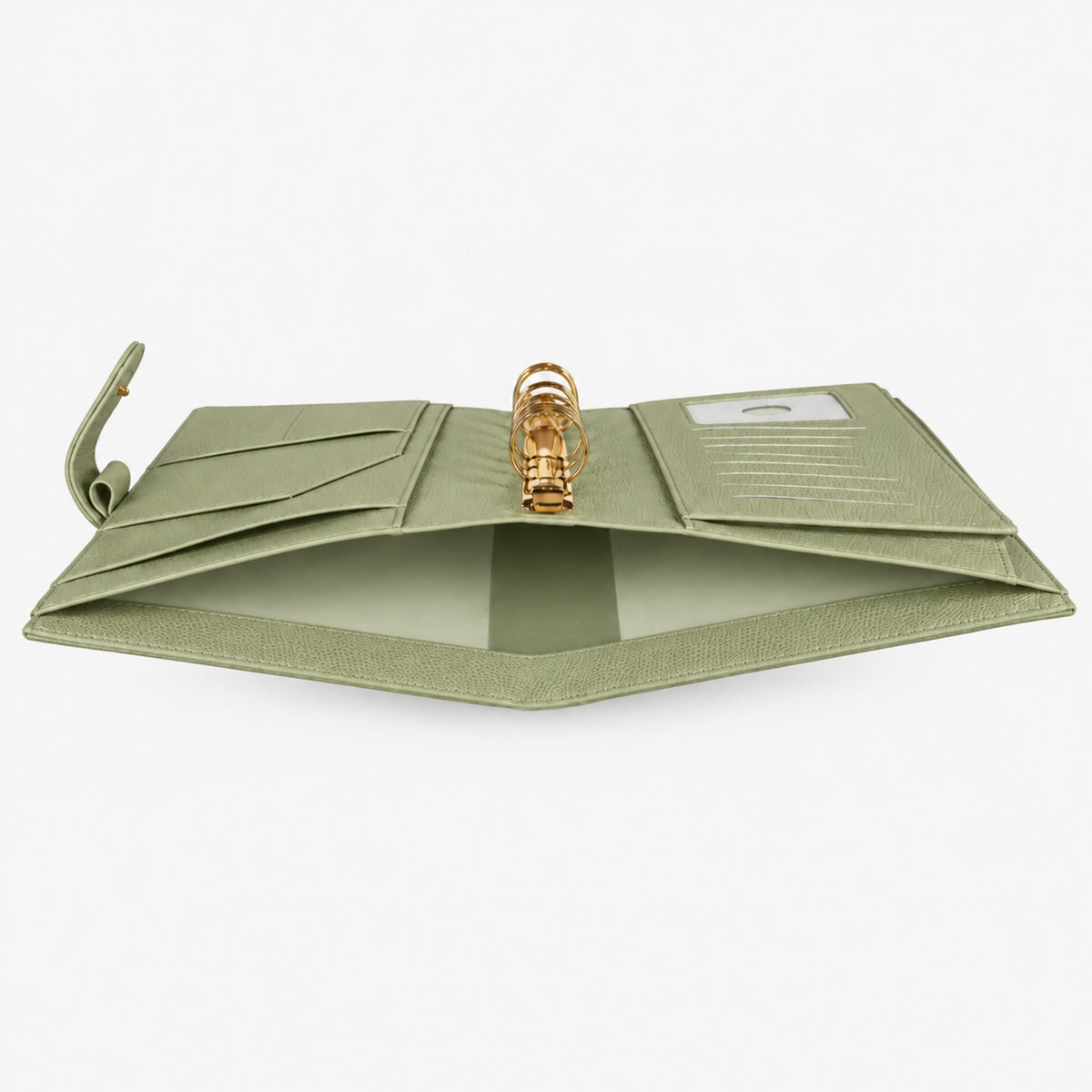 Signature A5 Binder 6-Ring Planner Cover | Sage Green