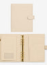 Signature A5 Binder 6-Ring Planner Cover | Cream