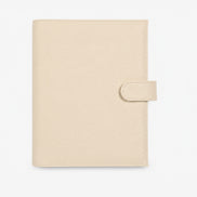 Signature A5 Binder 6-Ring Planner Cover | Cream