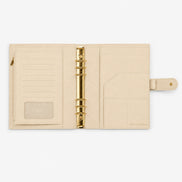 Signature A5 Binder 6-Ring Planner Cover | Cream