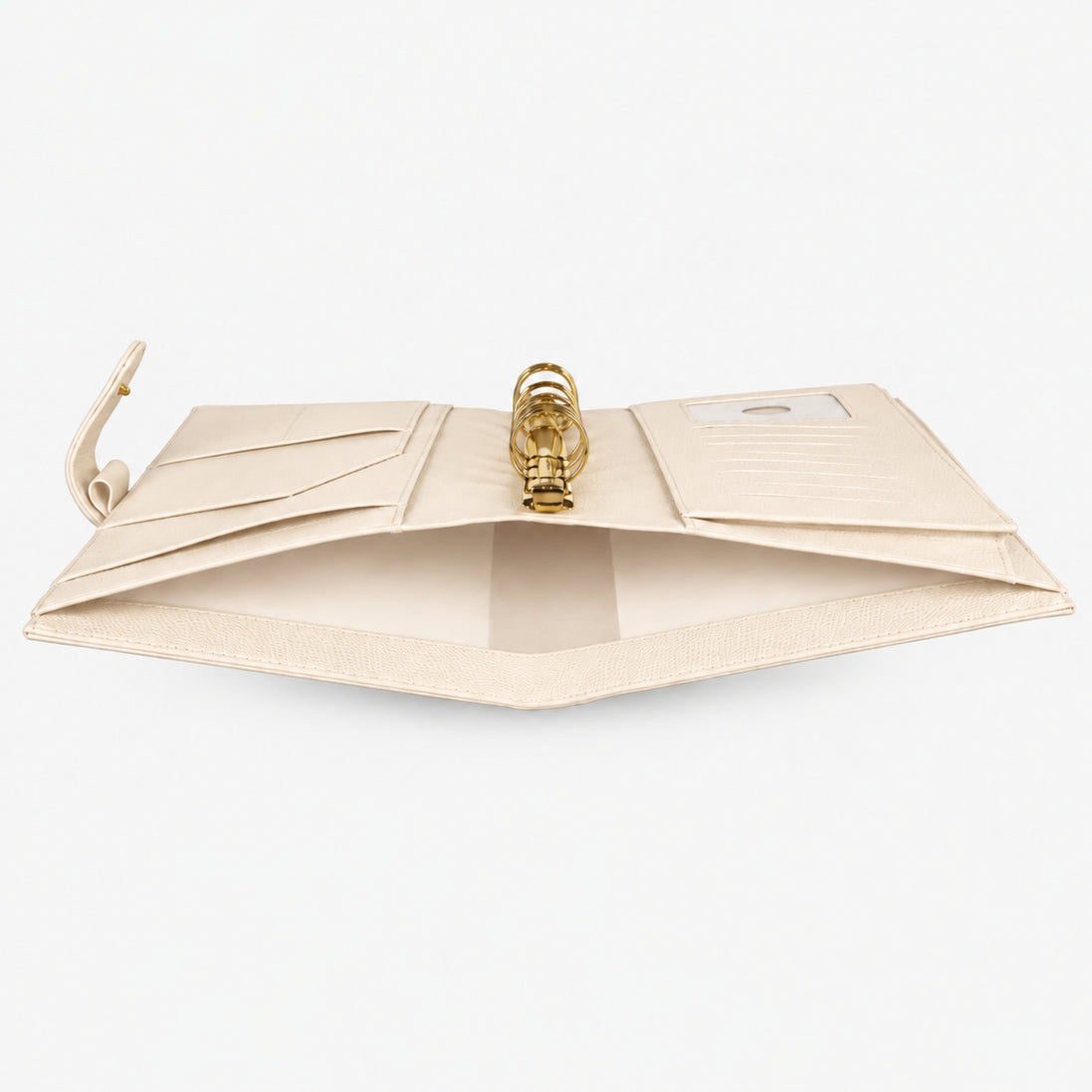 Signature A5 Binder 6-Ring Planner Cover | Cream