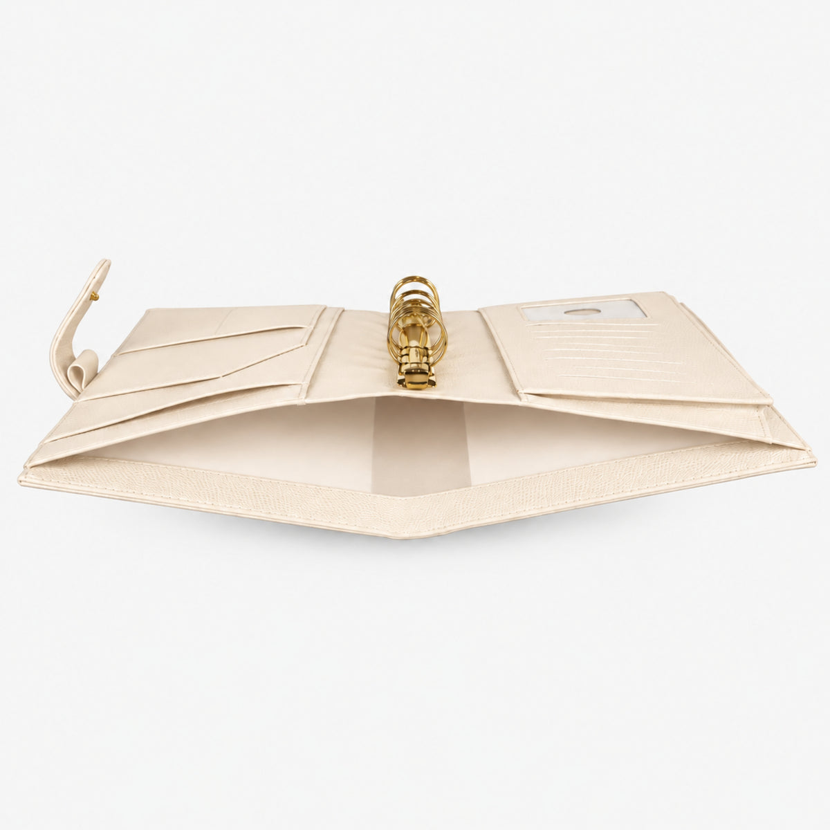 Signature A5 Binder 6-Ring Planner Cover | Cream