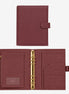 Signature A5 Binder 6-Ring Planner Cover | Berry Burgundy