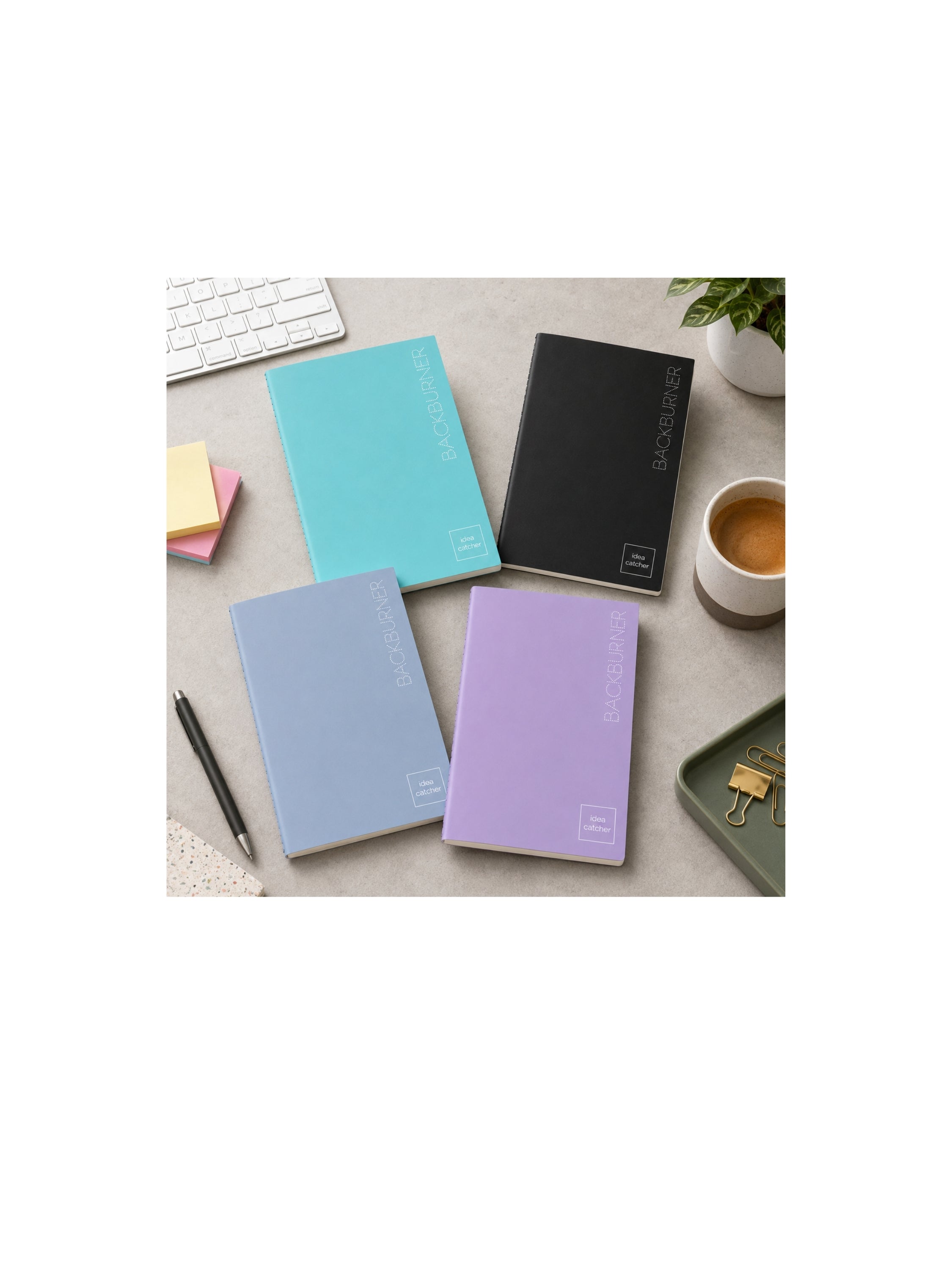 BACKBURNER A5 Idea Catcher Notebook