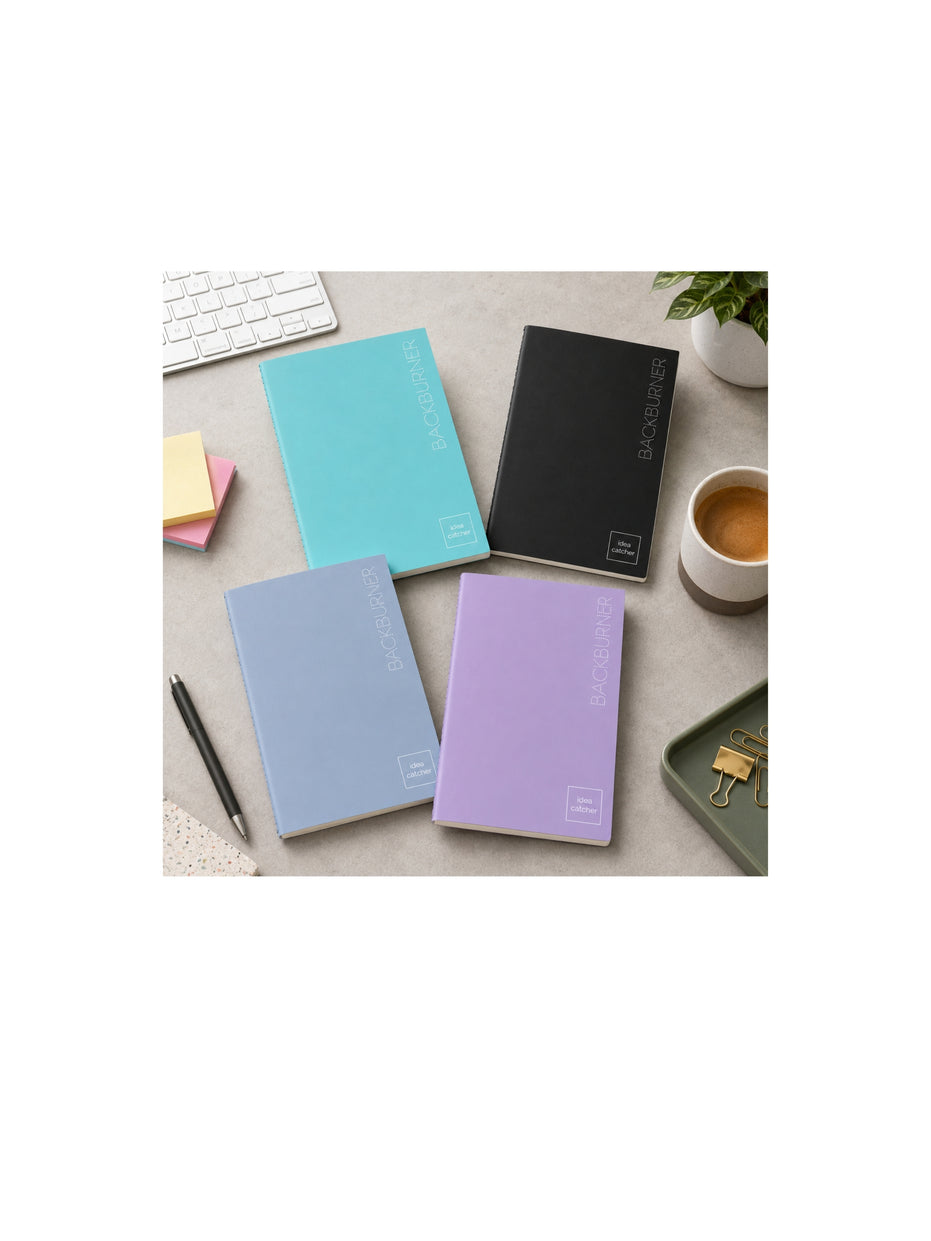 BACKBURNER A5 Idea Catcher Notebook