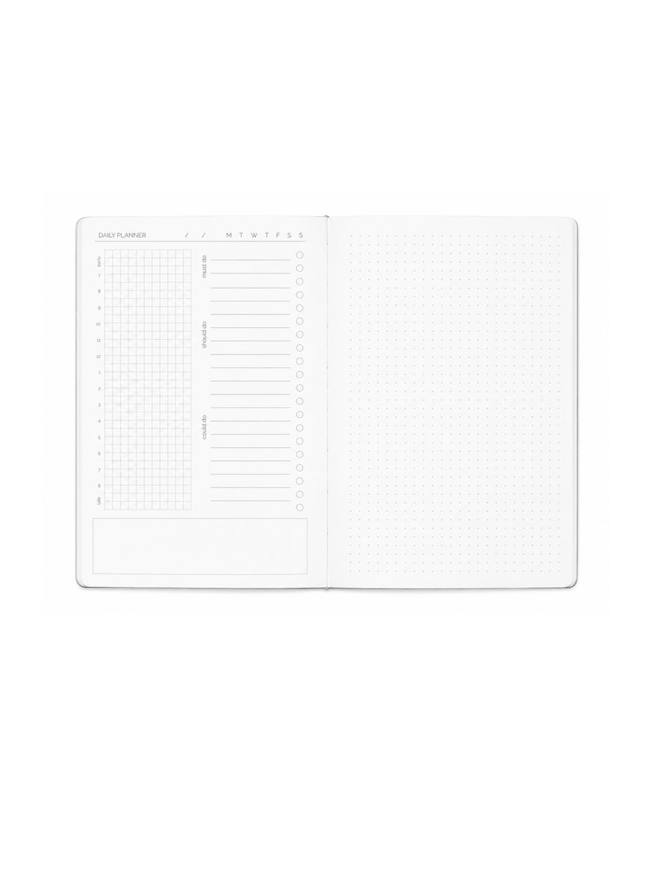 DONE A5 Undated Daily Planner
