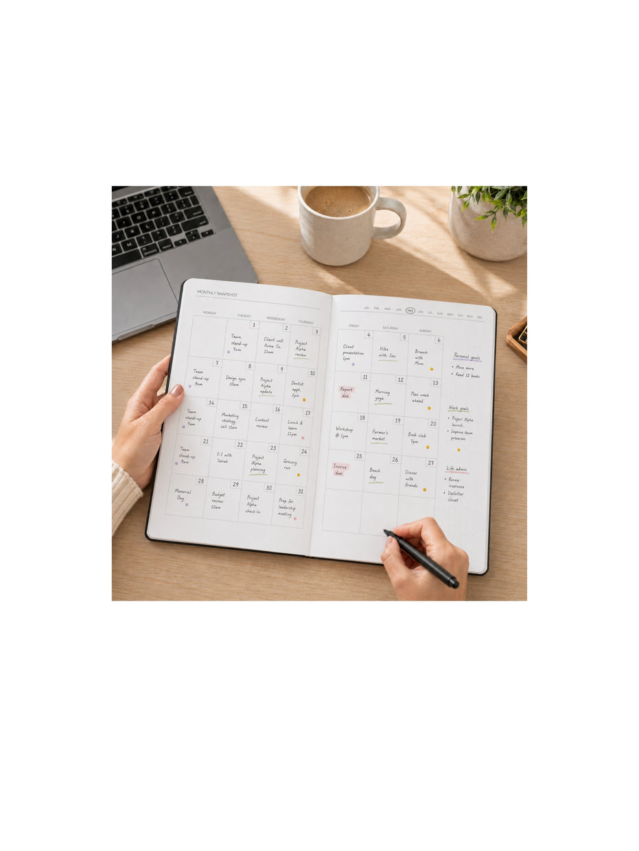 DONE A5 Undated Daily Planner