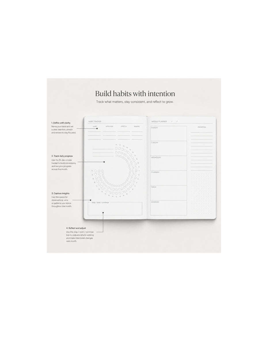 DONE A5 Undated Daily Planner
