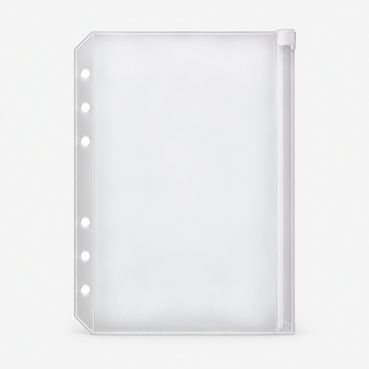 A5 Ziplock Planner Pocket Insert for 6 Ring Binder