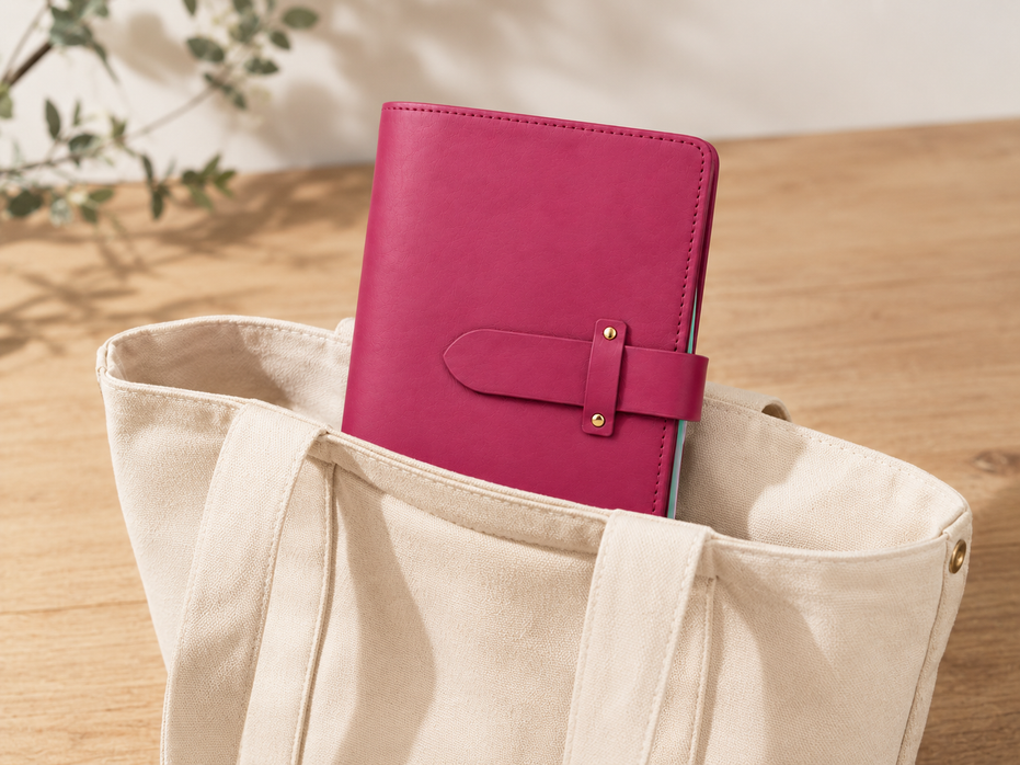 Signature A5 Notebook Cover | Roseberry