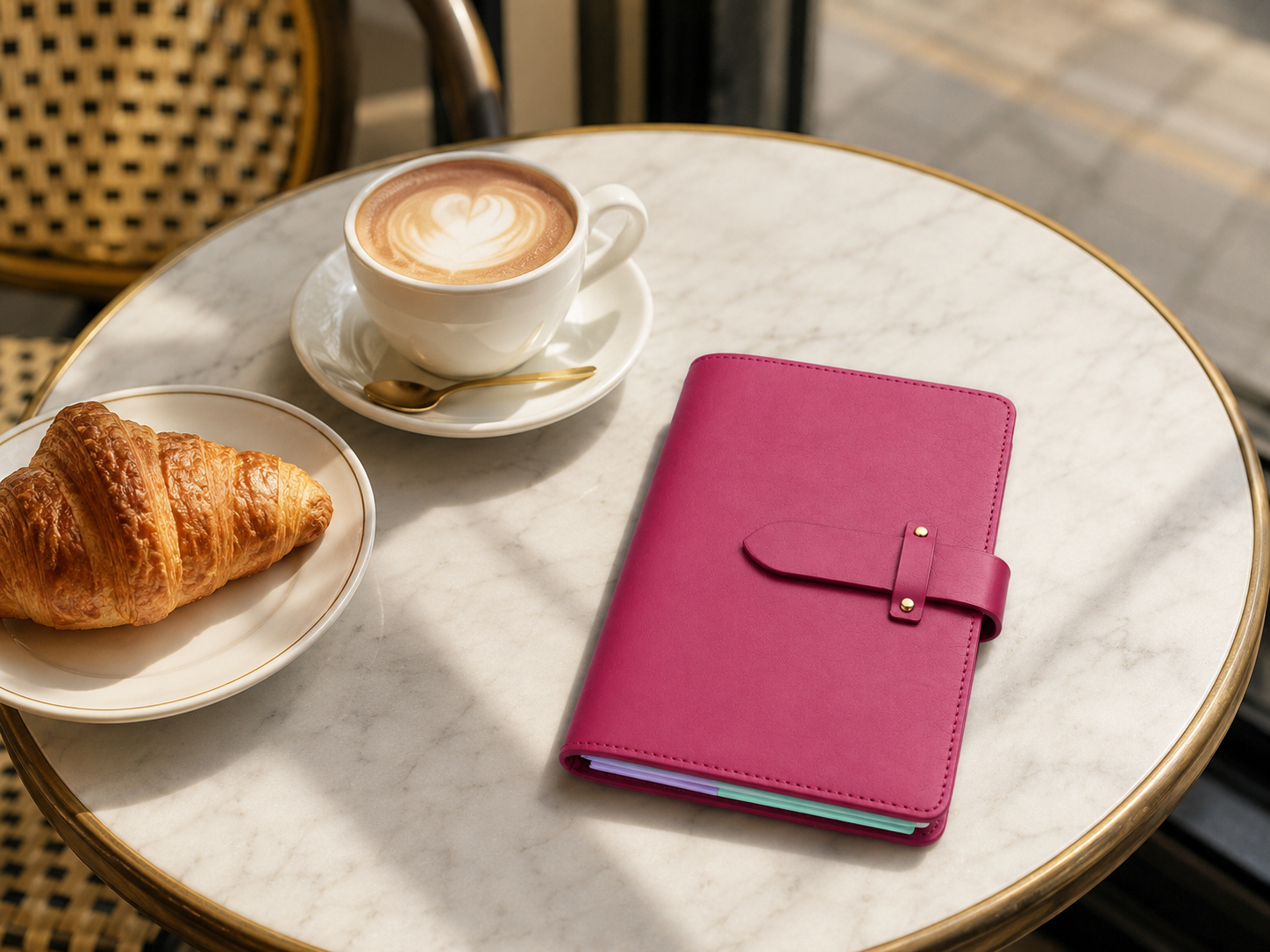 Signature A5 Notebook Cover | Roseberry