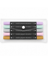 Dual tip Acrylic Dot Markers 5 Pack