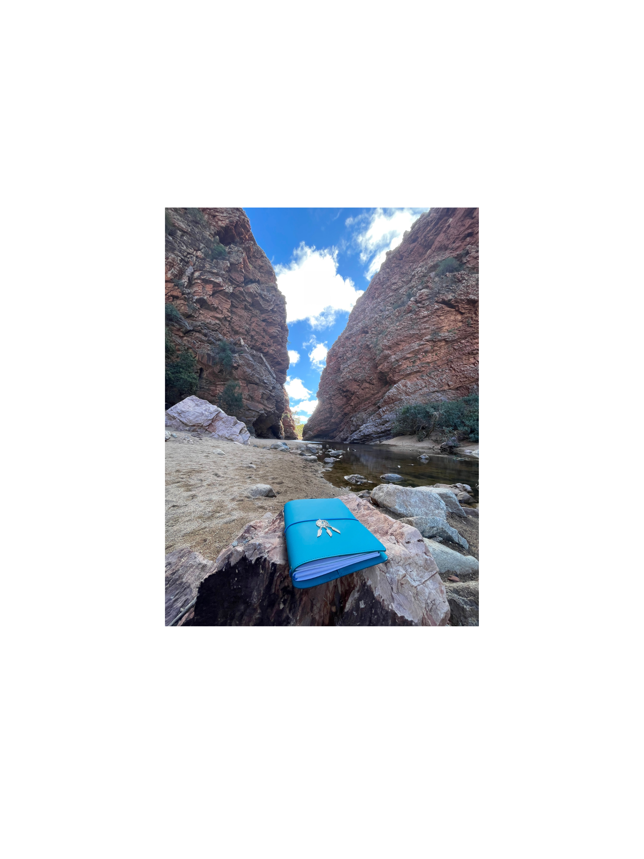 Essential A5 Blue Hawaii Notebook Cover
