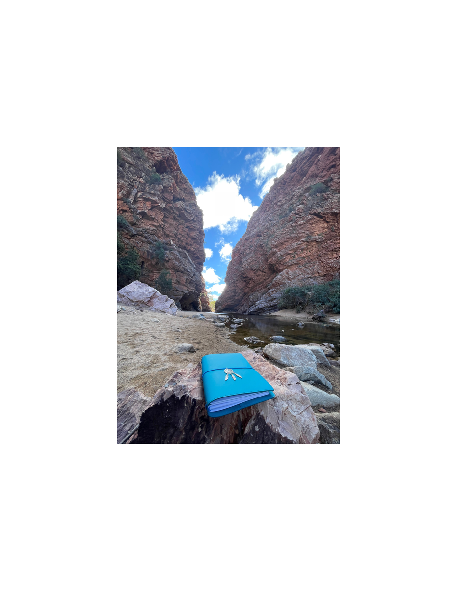 Essential A5 Blue Hawaii Notebook Cover