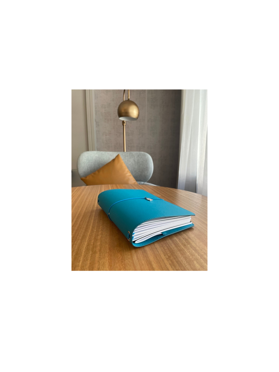 Essential A5 Blue Hawaii Notebook Cover