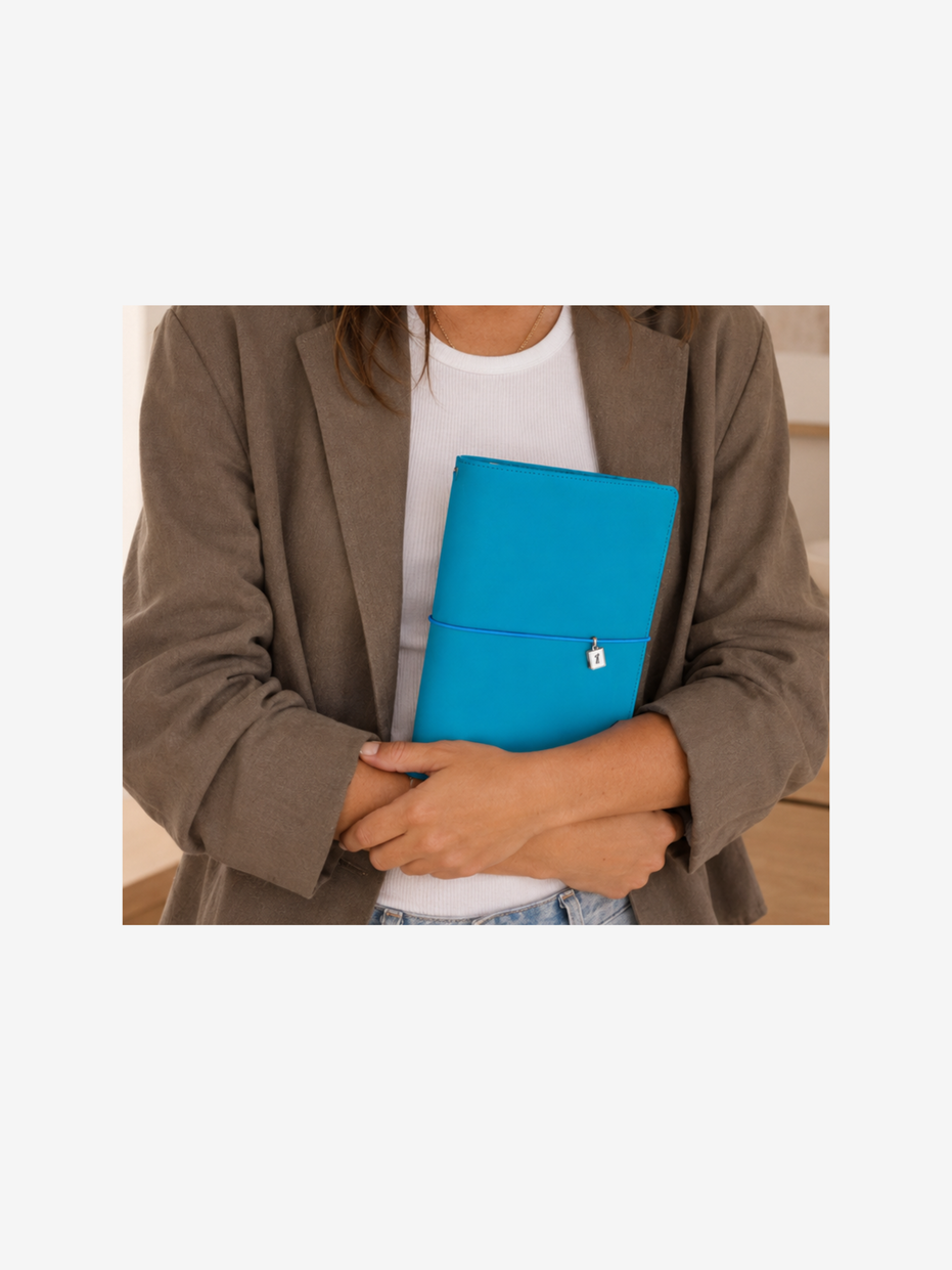 Essential A5 Blue Hawaii Notebook Cover