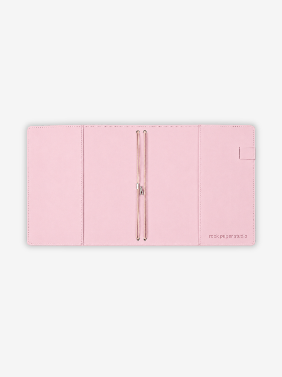 Essential A5 Pink Fizz Notebook Cover