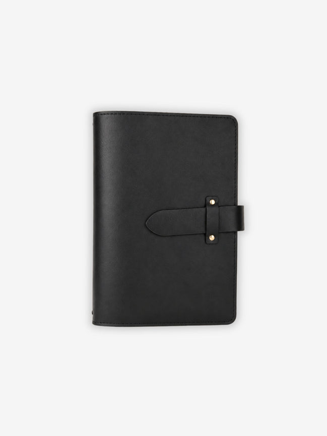 Signature A5 Notebook Cover | Black Truffle