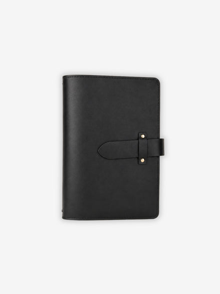 Signature A5 Notebook Cover | Black Truffle