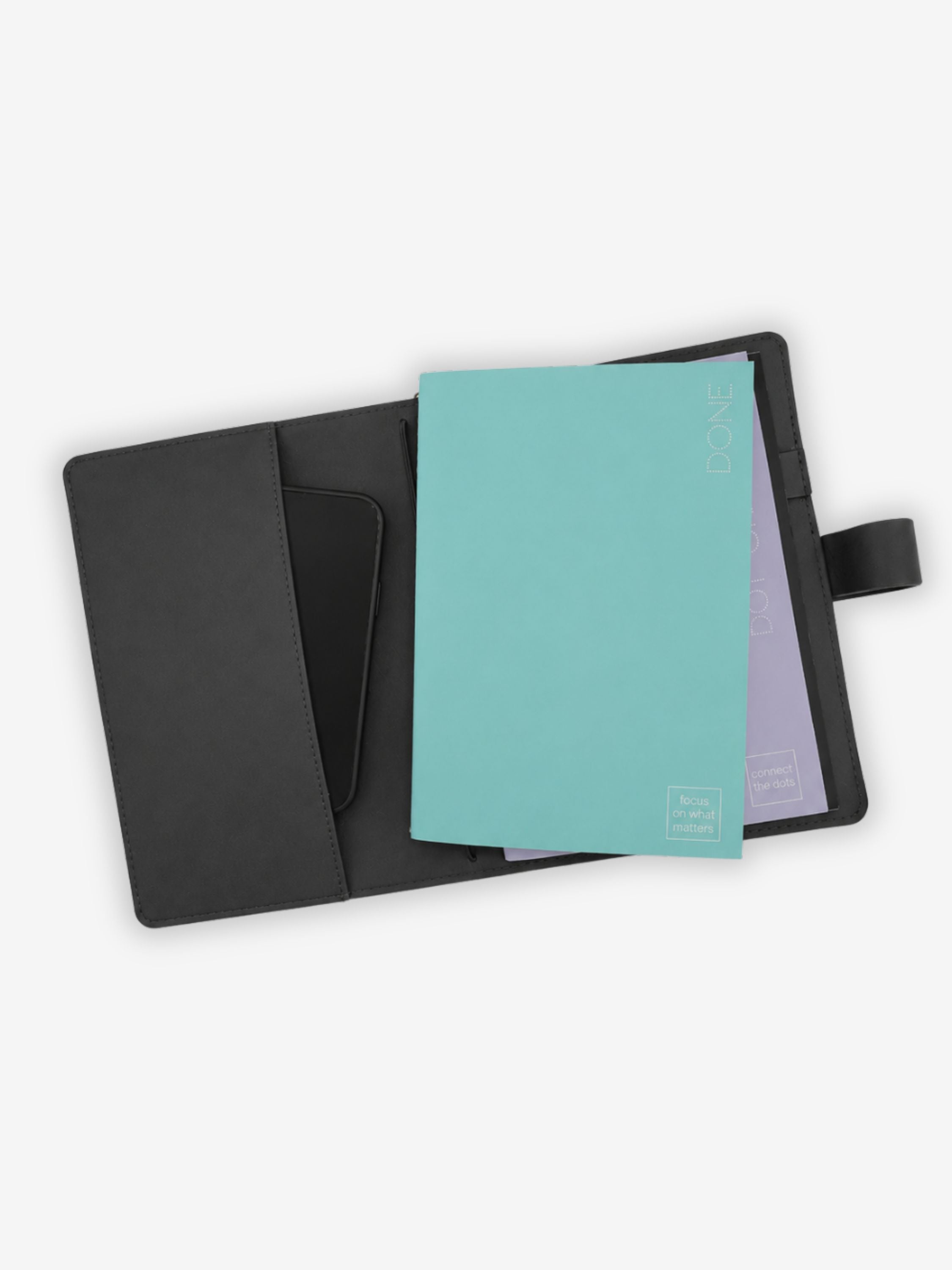 Signature A5 Notebook Cover | Black Truffle