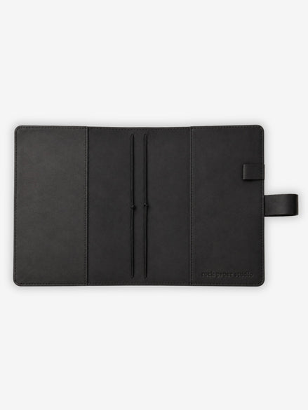 Signature A5 Notebook Cover | Black Truffle