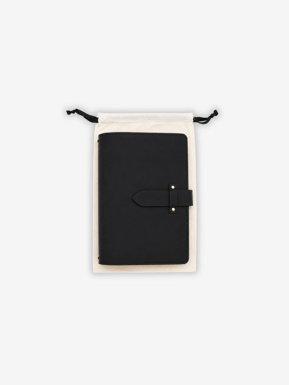 Signature A5 Notebook Cover | Black Truffle