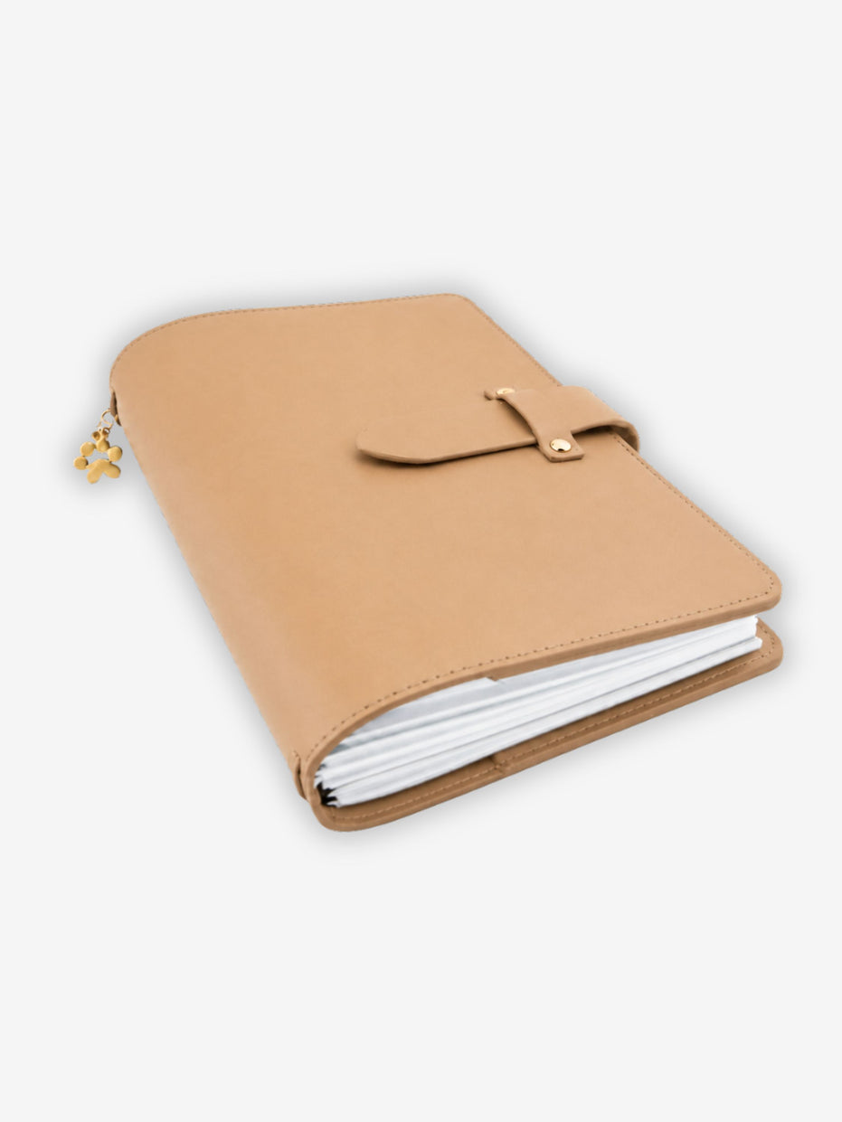 Signature A5 Notebook Cover | Caramel Latte