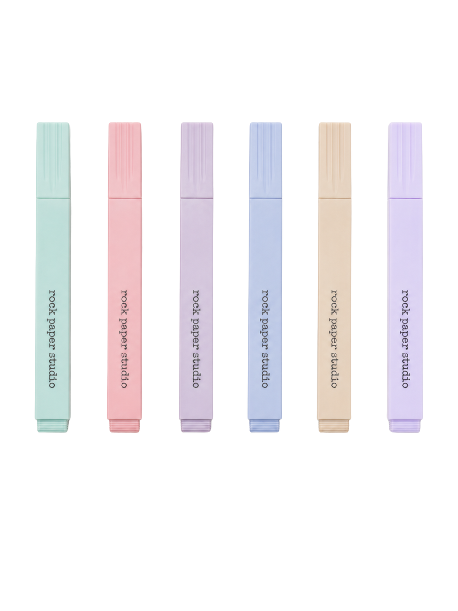 Pastel Highlighters 6 pack