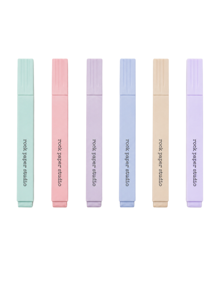 Pastel Highlighters 6 pack