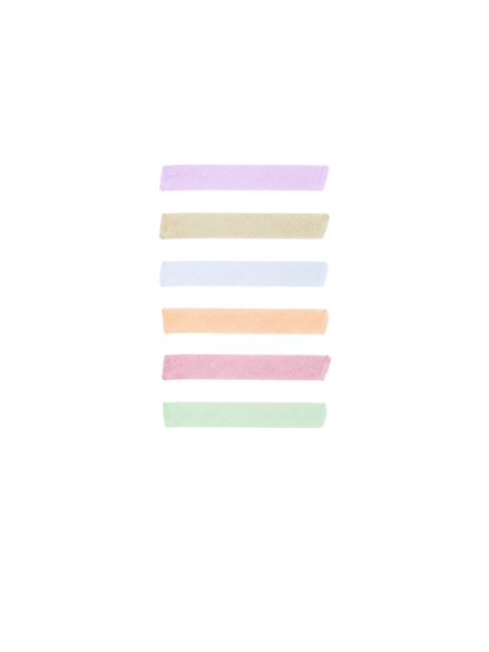 Pastel Highlighters 6 pack