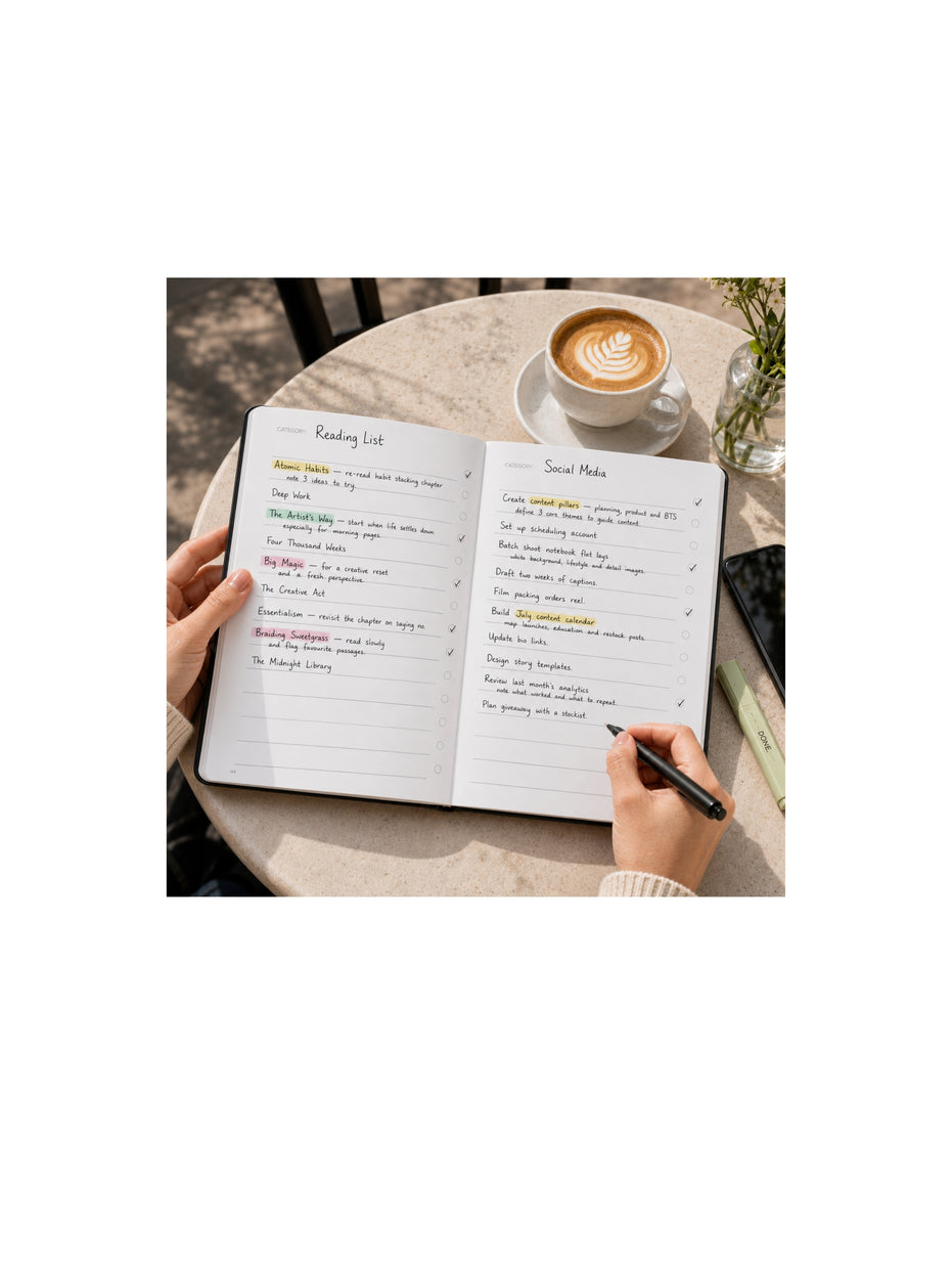 INBOX A5 Task Notebook