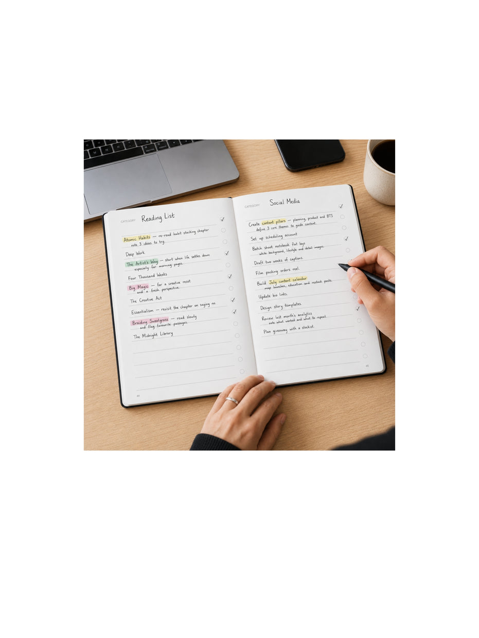 INBOX A5 Task Notebook