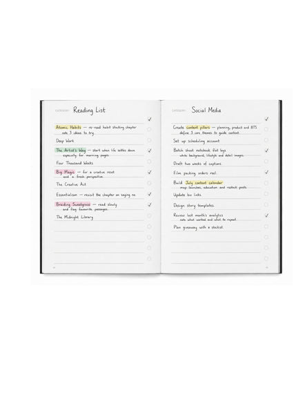 INBOX A5 Task Notebook