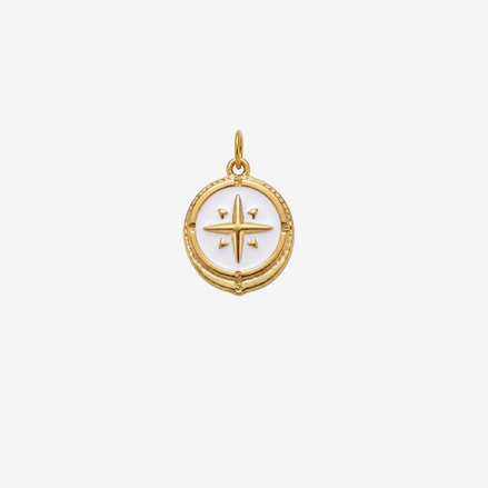 True North Compass Charm