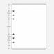 A5 Grid Pages Planner Inserts | 6 Ring Binder Refill Pages