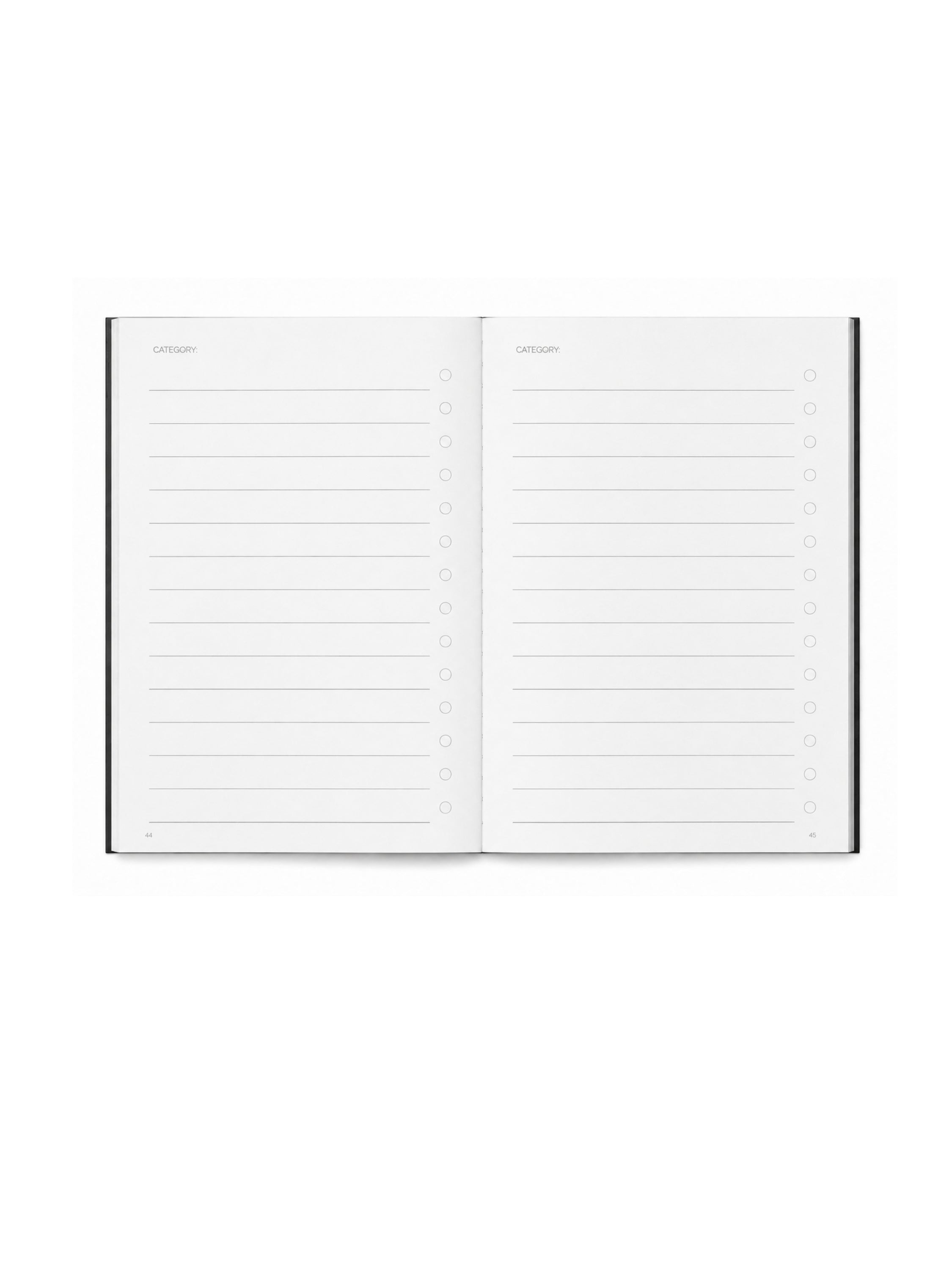 INBOX A5 Task Notebook