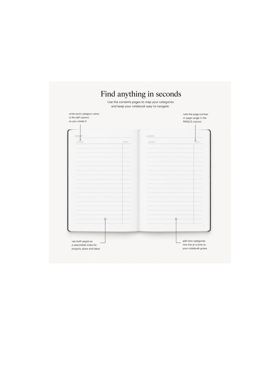 INBOX A5 Task Notebook